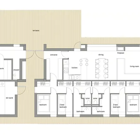 Tatil Evi Modern Family With Mountain Views